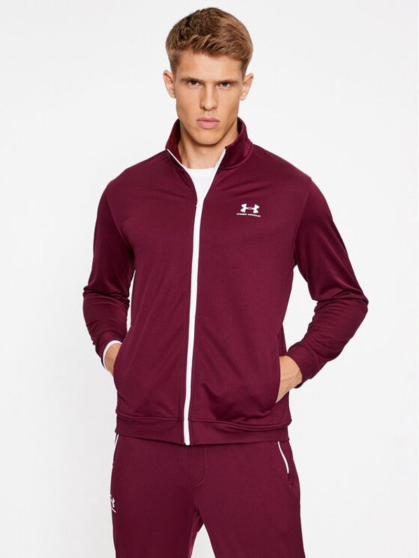 Under Armour Under Armour Jopa Sportstyle Tricot Jacket 1329293 Bordo rdeča Loose Fit