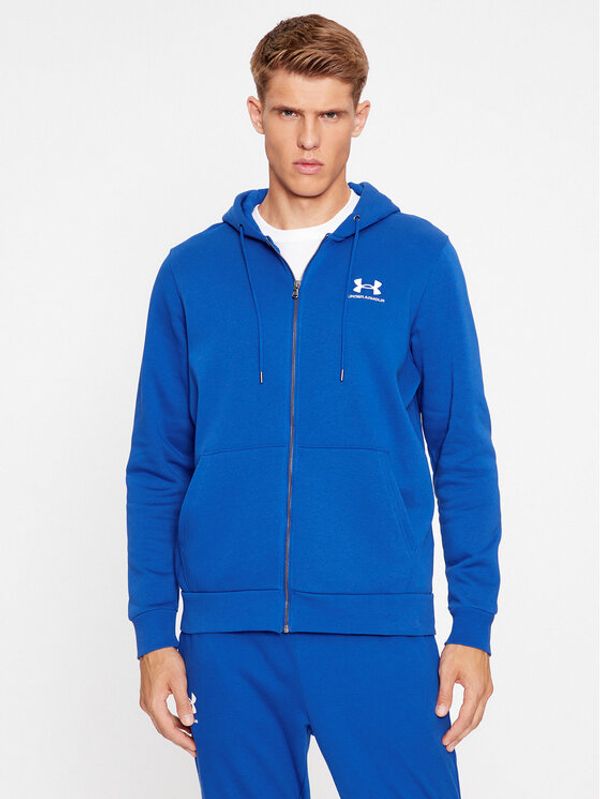 Under Armour Under Armour Jopa Ua Essential Fleece Fz Hood 1373881 Modra Loose Fit