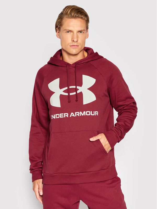 Under Armour Under Armour Jopa Ua Rival Fleece 1357093 Rdeča Relaxed Fit