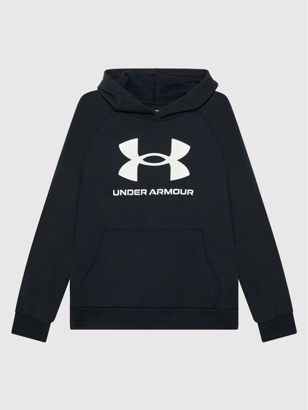 Under Armour Under Armour Jopa Ua Rival Fleece Big Logo 1357585 Črna Loose Fit