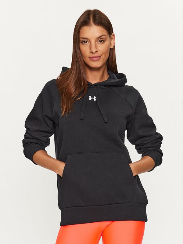 Under Armour Under Armour Jopa Ua Rival Fleece Hoodie 1379500 Črna Loose Fit