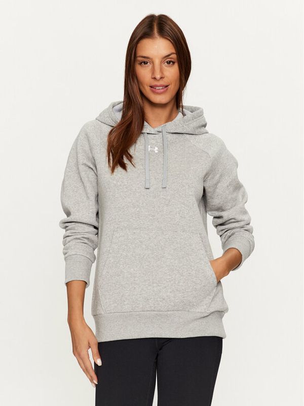 Under Armour Under Armour Jopa Ua Rival Fleece Hoodie 1379500 Siva Loose Fit