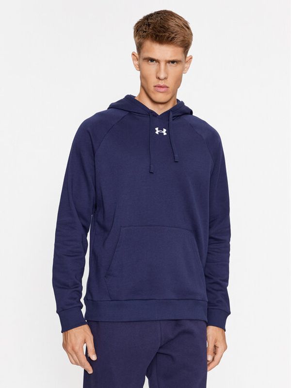 Under Armour Under Armour Jopa Ua Rival Fleece Hoodie 1379757 Mornarsko modra Loose Fit