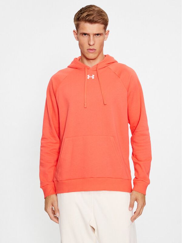 Under Armour Under Armour Jopa Ua Rival Fleece Hoodie 1379757 Rdeča Loose Fit