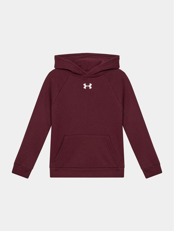 Under Armour Under Armour Jopa Ua Rival Fleece Hoodie 1379792 Bordo rdeča Loose Fit