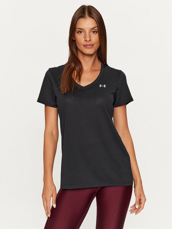 Under Armour Under Armour Majica Tech Ssv - Solid 1255839 Črna Loose Fit