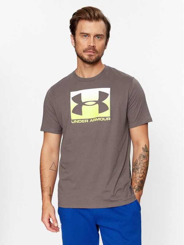 Under Armour Under Armour Majica Ua Boxed Sportstyle Ss 1329581 Siva Loose Fit