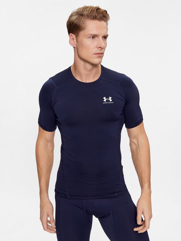 Under Armour Under Armour Majica Ua Hg Armour Comp Ss 1361518 Mornarsko modra Compression Fit