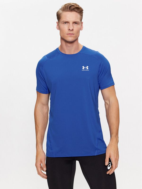 Under Armour Under Armour Majica Ua Hg Armour Fitted Ss 1361683 Modra Fitted Fit