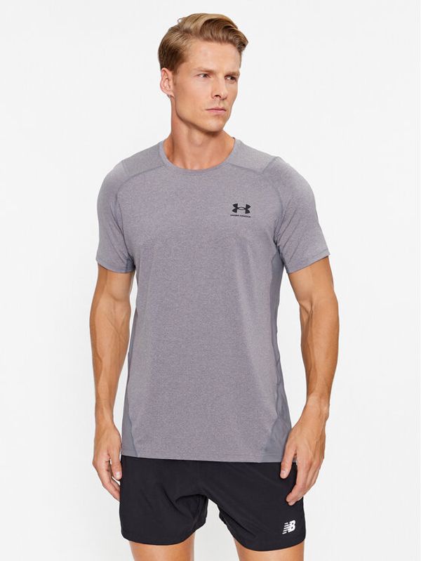 Under Armour Under Armour Majica Ua Hg Armour Fitted Ss 1361683 Siva Fitted Fit