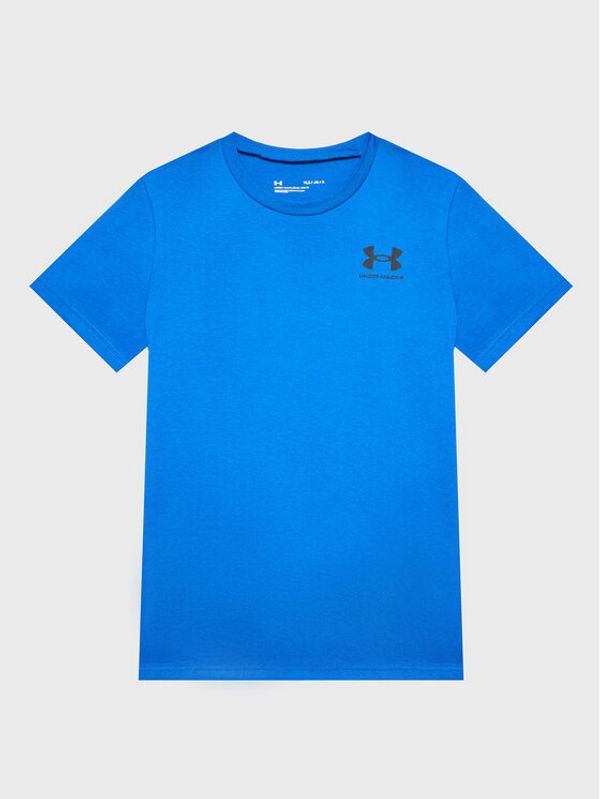 Under Armour Under Armour Majica Ua Sportstyle Left Chest 1363280 Modra Regular Fit