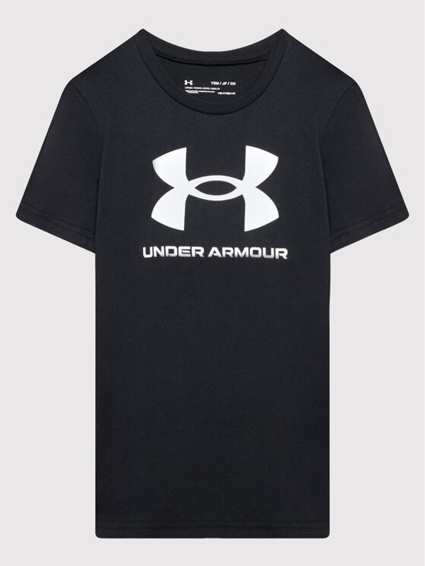 Under Armour Under Armour Majica Ua Sportstyle Logo 1363282 Črna Loose Fit