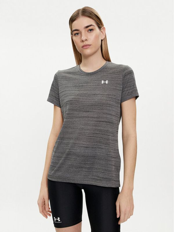 Under Armour Under Armour Športna majica Tech Tiger Ssc 1384222-001 Črna Loose Fit