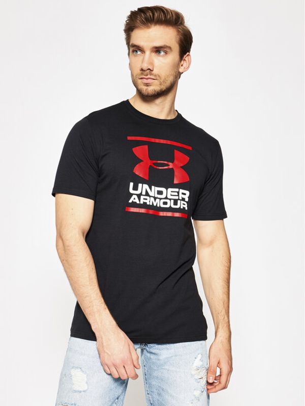 Under Armour Under Armour Športna majica Ua Gl Foundation 1326849 Črna Loose Fit