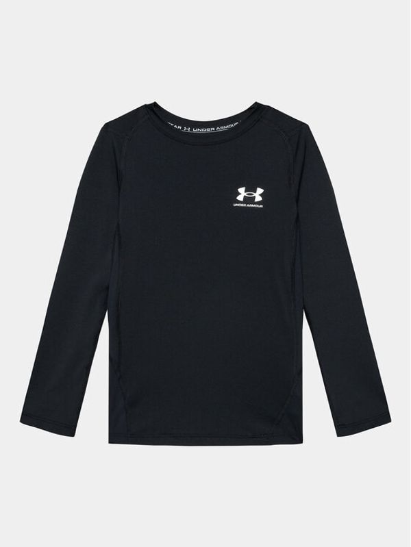 Under Armour Under Armour Športna majica Ua Hg Armour Ls 1361731 Črna Fitted Fit