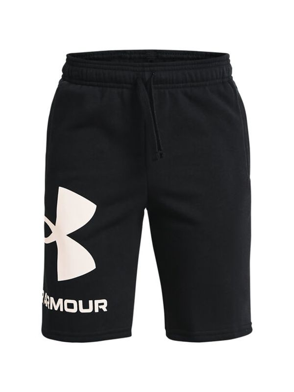 Under Armour Under Armour Športne kratke hlače UA RIVAL FLEECE LOGO SHORTS 1359065 Črna Regular Fit