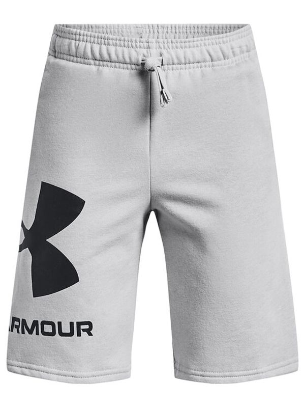 Under Armour Under Armour Športne kratke hlače UA RIVAL FLEECE LOGO SHORTS 1359065 Siva Regular Fit