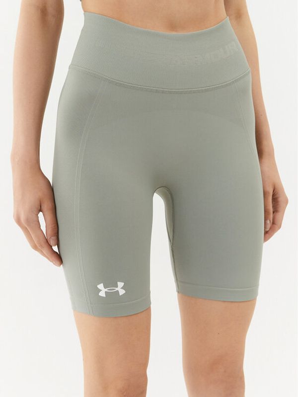 Under Armour Under Armour Športne kratke hlače Ua Train Seamless Short 1379151 Zelena Compression Fit