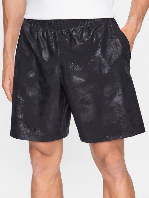 Under Armour Under Armour Športne kratke hlače UA Woven Emboss Short 1377137 Črna Regular Fit