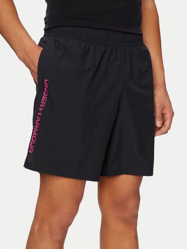 Under Armour Under Armour Športne kratke hlače Ua Woven Wdmk Shorts 1383356-003 Črna Loose Fit