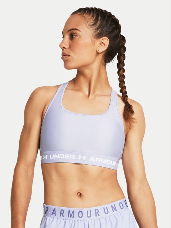 Under Armour Under Armour Špotni nedrček Crossback Mid Bra 1361034-539 Modra Compression Fit