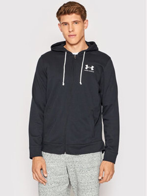 Under Armour Under Armour Jopa Rival Terry Full-Zip 1370409 Črna Loose Fit