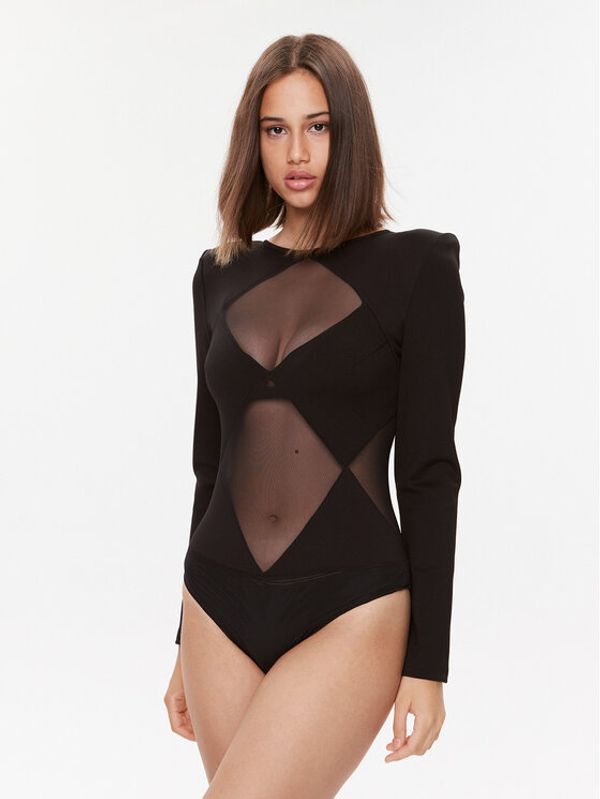 Undress Code Undress Code Bodi Girl Crush 570 Črna Slim Fit