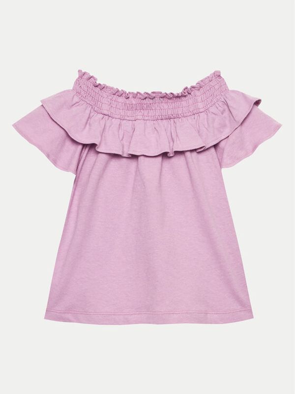 United Colors Of Benetton United Colors Of Benetton Bluza 3F4JC10HV Vijolična Relaxed Fit