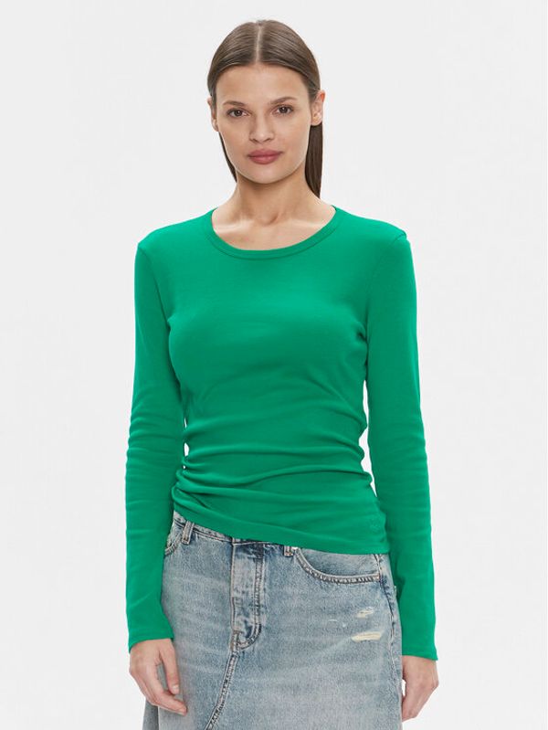 United Colors Of Benetton United Colors Of Benetton Bluza 3GA2E16F9 Zelena Regular Fit