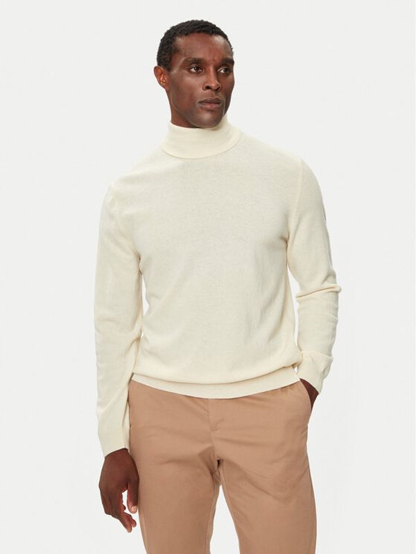 United Colors Of Benetton United Colors Of Benetton Golf 1002U2180 Écru Regular Fit