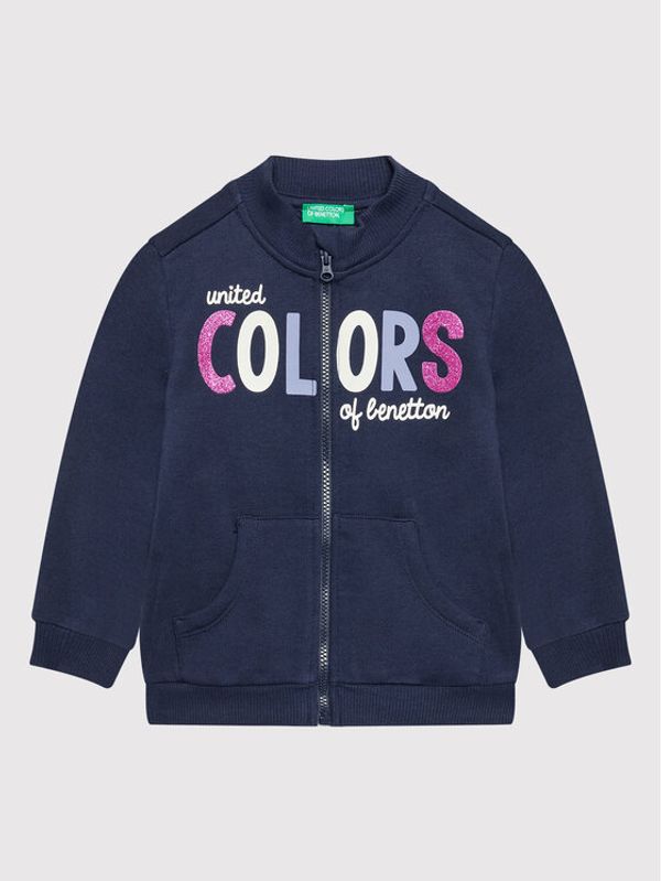 United Colors Of Benetton United Colors Of Benetton Jopa 3J70G500V Mornarsko modra Regular Fit