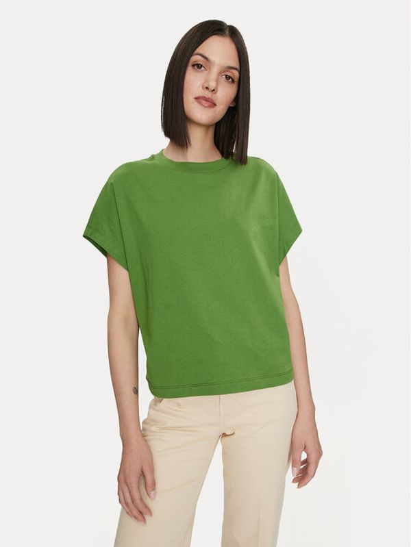 United Colors Of Benetton United Colors Of Benetton Majica 3096D1071 Zelena Relaxed Fit