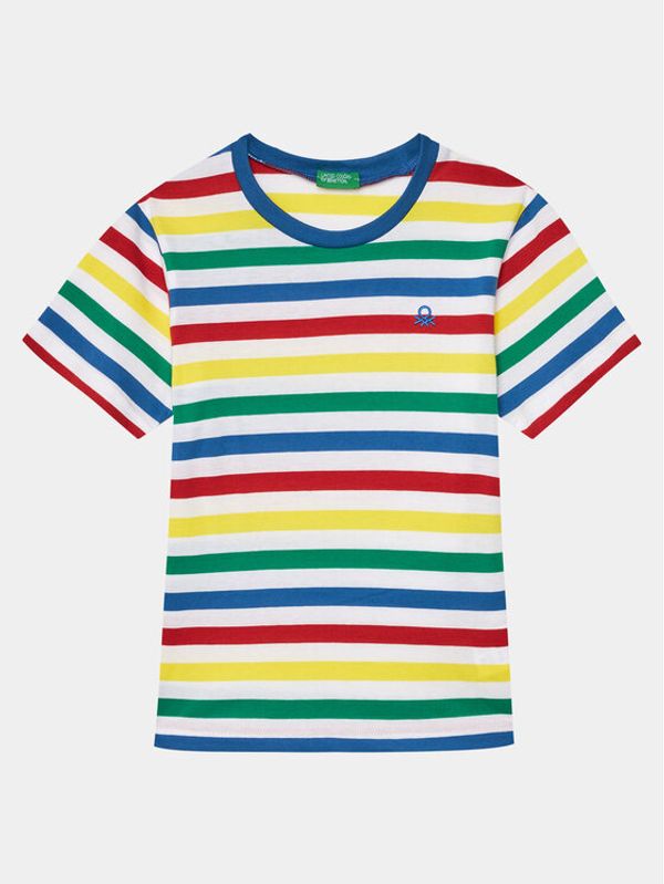 United Colors Of Benetton United Colors Of Benetton Majica 3EJGG10CZ Pisana Regular Fit