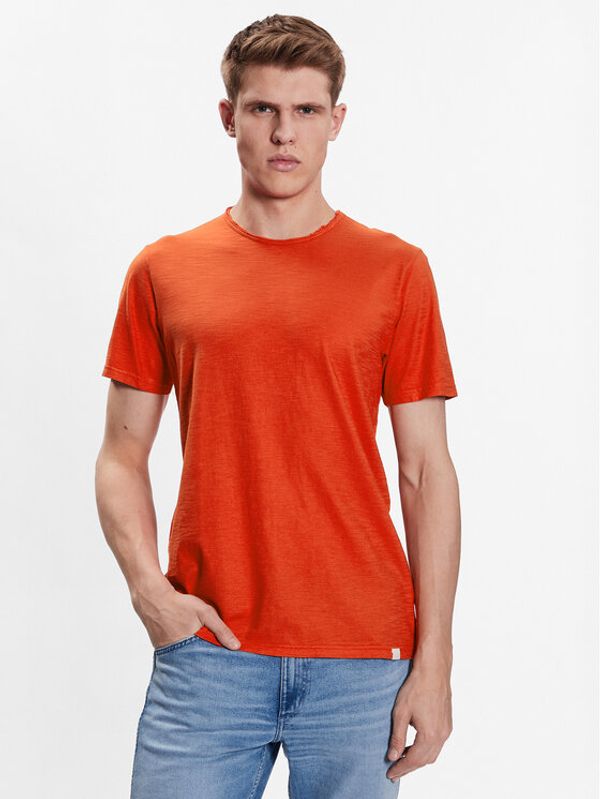 United Colors Of Benetton United Colors Of Benetton Majica 3JE1J19A5 Oranžna Regular Fit