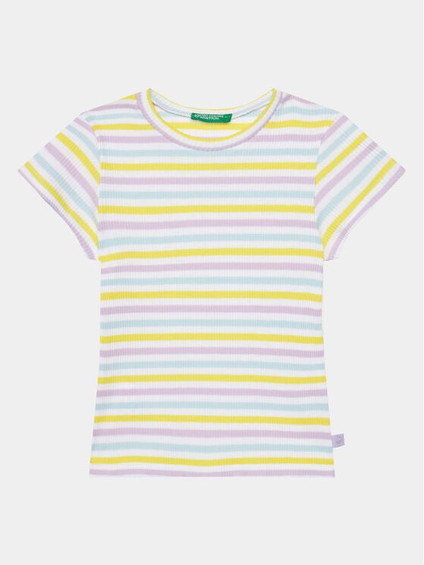 United Colors Of Benetton United Colors Of Benetton Majica 3W5BG10D4 Pisana Slim Fit