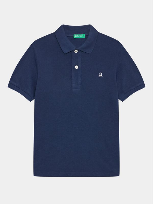 United Colors Of Benetton United Colors Of Benetton Polo majica 3089C300Q Mornarsko modra Regular Fit