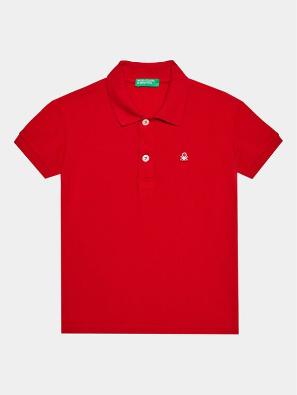 United Colors Of Benetton United Colors Of Benetton Polo majica 3089C300Q Rdeča Regular Fit