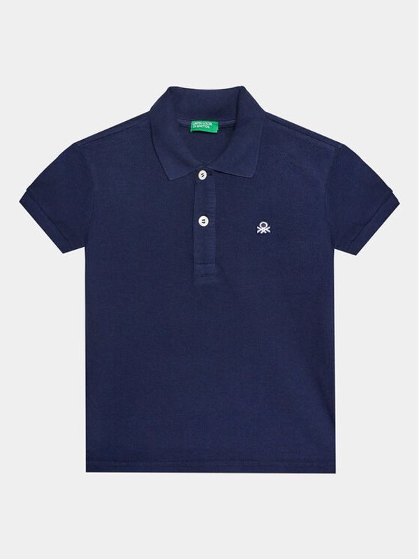 United Colors Of Benetton United Colors Of Benetton Polo majica 3089G3008 Mornarsko modra Regular Fit