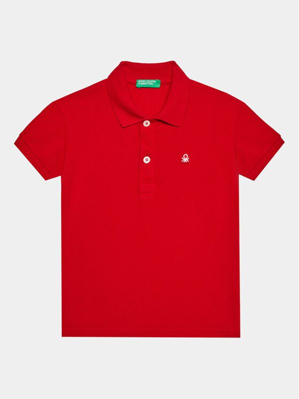 United Colors Of Benetton United Colors Of Benetton Polo majica 3089G3008 Rdeča Regular Fit