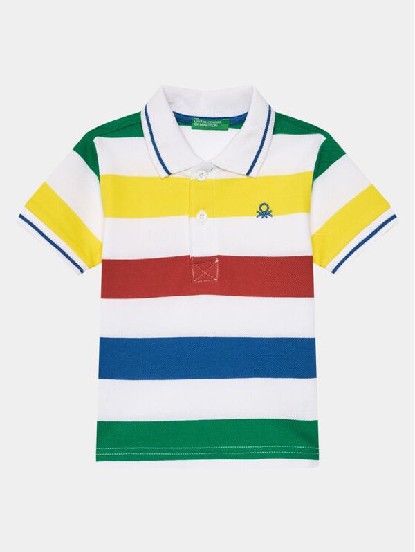 United Colors Of Benetton United Colors Of Benetton Polo majica 3EJDG300J Pisana Regular Fit