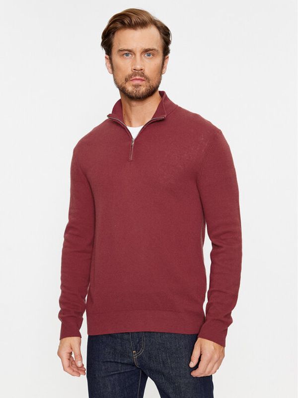 United Colors Of Benetton United Colors Of Benetton Pulover 1002U200U Bordo rdeča Regular Fit