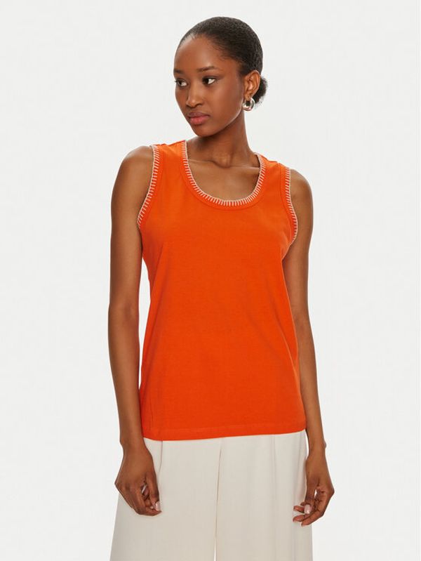 United Colors Of Benetton United Colors Of Benetton Top 34G7DH00W Oranžna Regular Fit