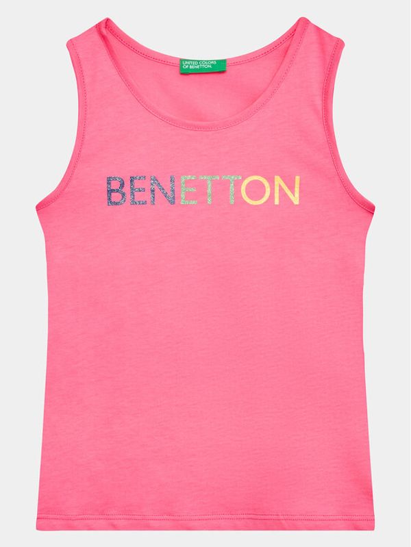 United Colors Of Benetton United Colors Of Benetton Top 3I1XCH012 Roza Regular Fit