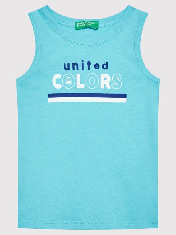 United Colors Of Benetton United Colors Of Benetton Top 3I1XGH002 Modra Regular Fit