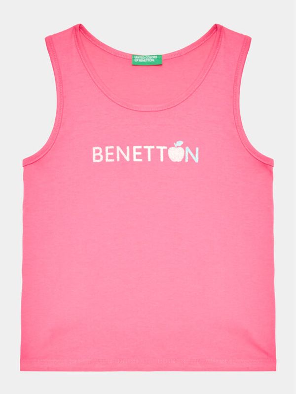 United Colors Of Benetton United Colors Of Benetton Top 3I1XGH00K Roza Regular Fit
