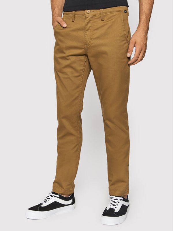 Vans Vans Chino hlače Authentic VN0A5FJ7 Rjava Slim Fit