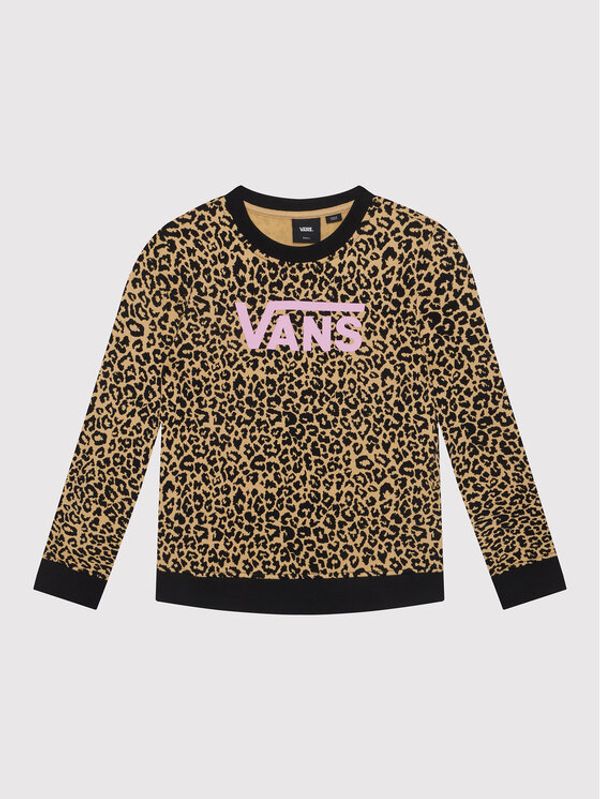 Vans Vans Jopa Leopard Sport Crew VN0A7RRL Rjava Regular Fit