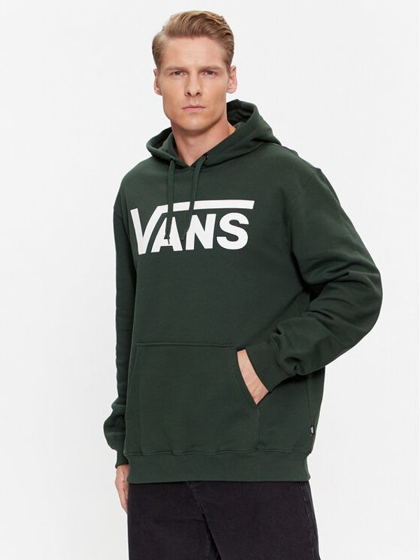 Vans Vans Jopa Mn Vans Classic Po Hoodie Ii VN0A456BBZ01 Zelena Classic Fit