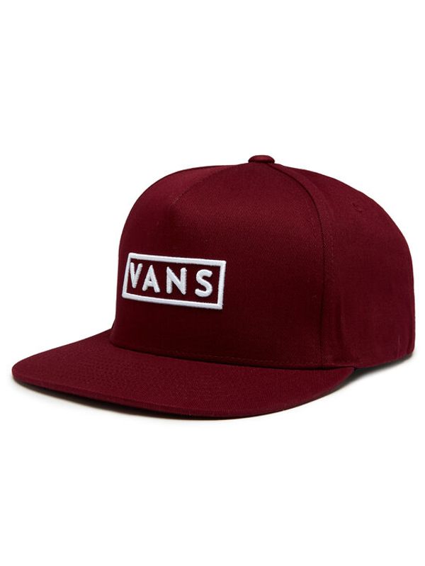 Vans Vans Kapa s šiltom Mn Easy Box Snapback VN0A45DP4QU1 Bordo rdeča