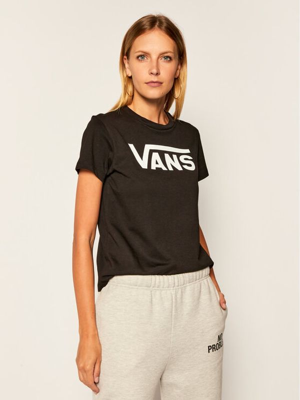 Vans Vans Majica Flying V Crew Tee VN0A3UP4 Črna Regular Fit